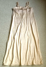 Womens Slip/Dress-VANITY FAIR-USA-beige nylon stretch shelf bra midi-L/32