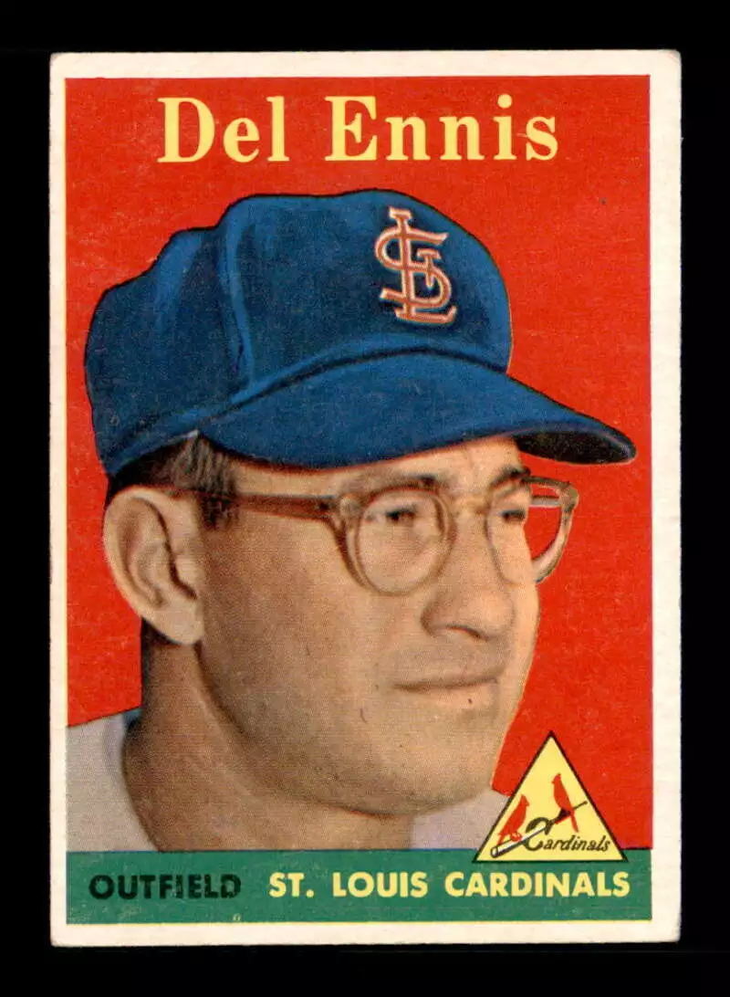 Del Ennis trading card