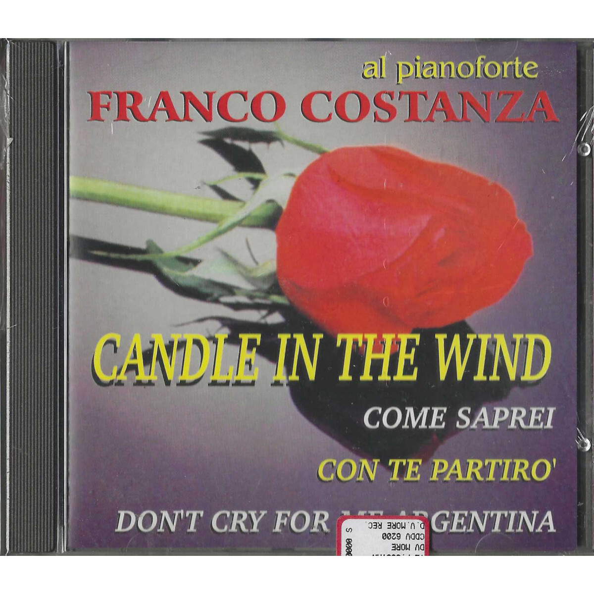 Franco Costanza CD Candle In The WInd / Dv More – CDDV6200 Sealed