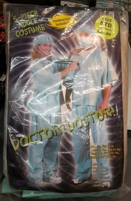 Doctor Surgeon Scrubs Adult Costume