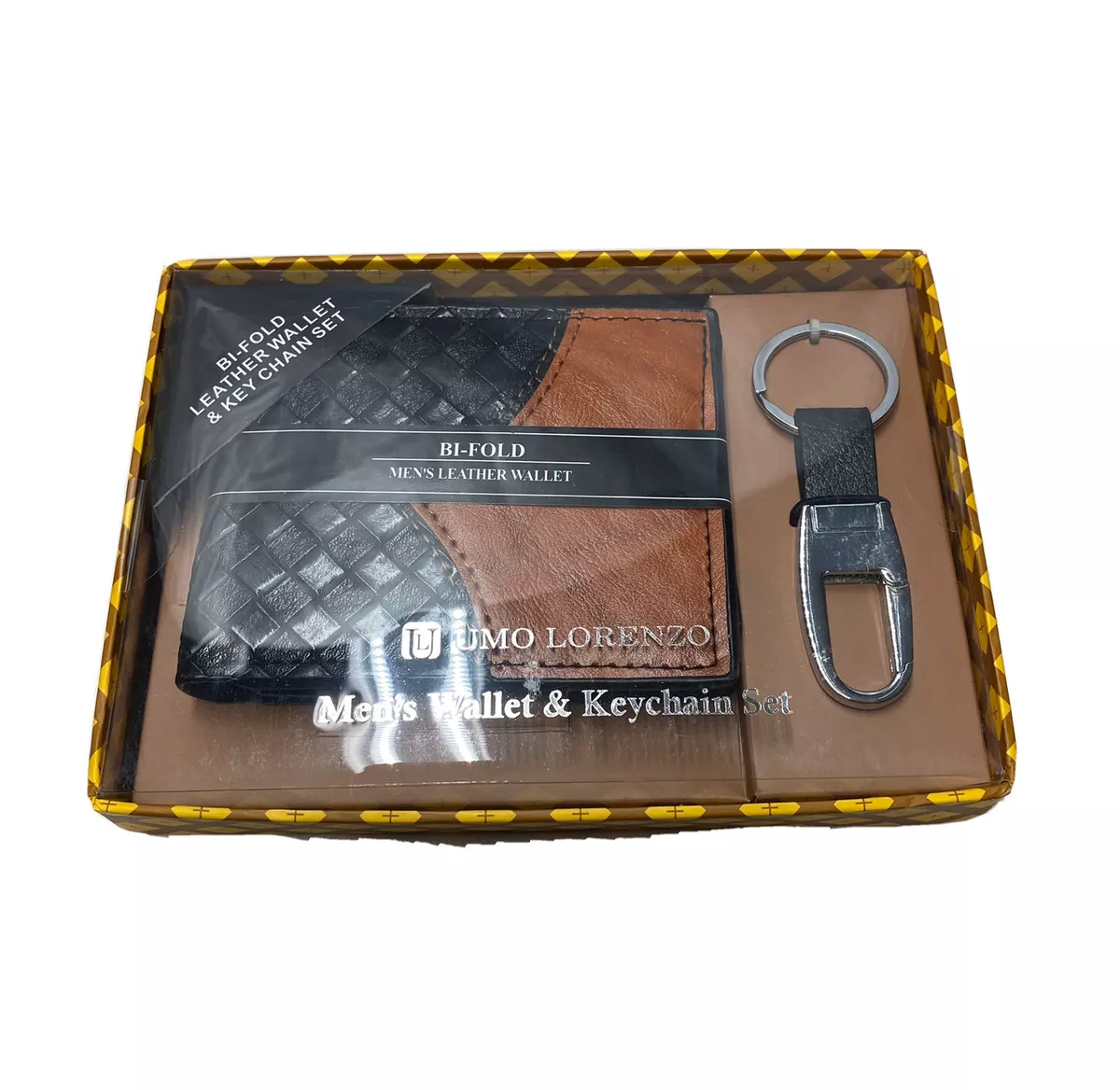 Wallet and keychain clearance set