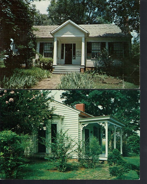 Ivy Green Home of Helen Keller Muscle Shoals Tuscumbia AL 1963 x2 Views