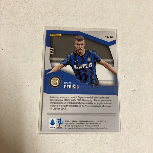 Panini Chronicles Elite 2020-21 Ivan Perisic púrpura Astro Inter de Milán Tottenham - Imagen 2 de 4