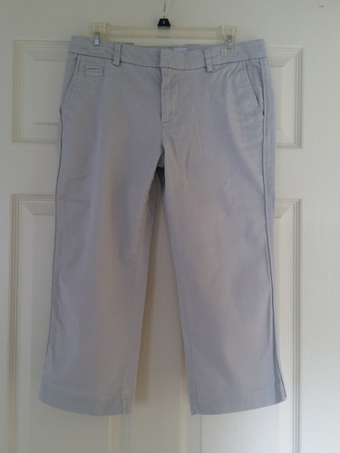 Womens GAP Stretch Beige Cotton Spandex 