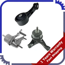 For Toyota Highlander 3.5L GAS 14-19 3PCS Engine Motor & Auto Transmission Mount
