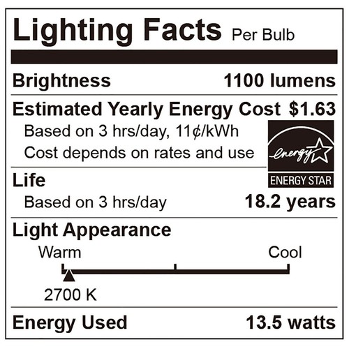 (4-Pack) SOFT WHITE Non-Dimmable Shatter Resistant LED Light Bulb Last 18 Years - Picture 10 of 10