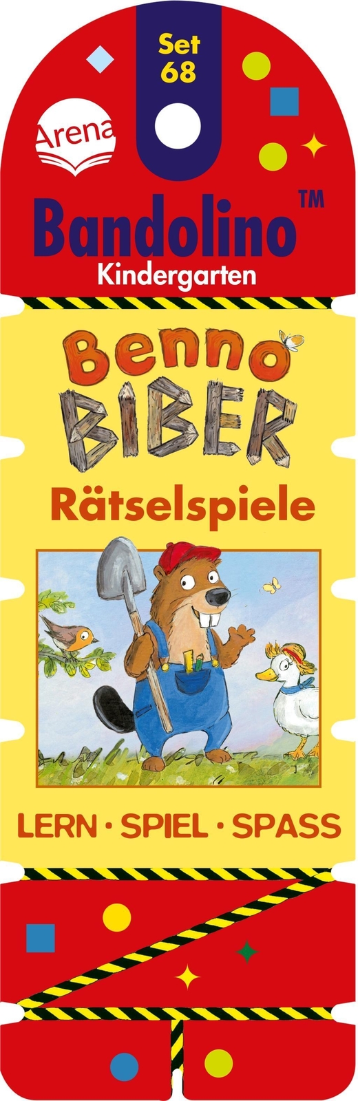 Thumbnail - Benno Biber. Rätselspiele | Bandolino Set 68 | Bärbel Müller | Deutsch
