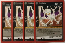 METAZOO 1ST. EDITION 4X DOVER DEMON 39/163 NIGHTFALL NEAR MINT-PLAYSET