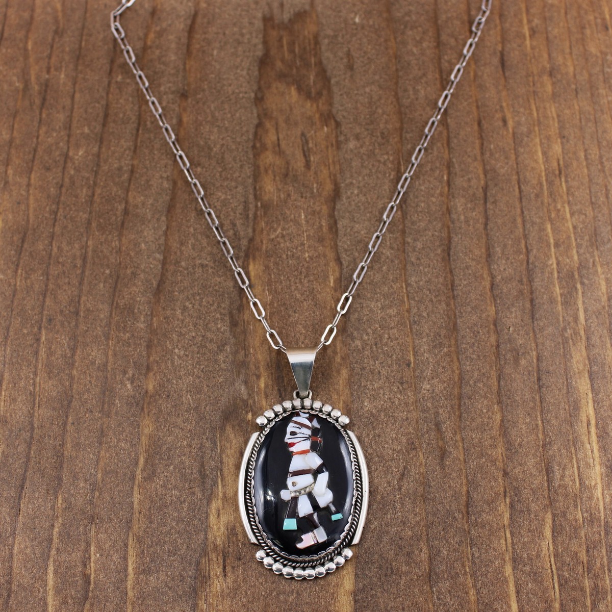 One Of The Best Vintage Native American Zuni Turquoise Clown Sterling Silver Inlay Bracelet One Of The Best Vintage Native American Zuni Turquoise Clown Sterling Silver Inlay Bracelet