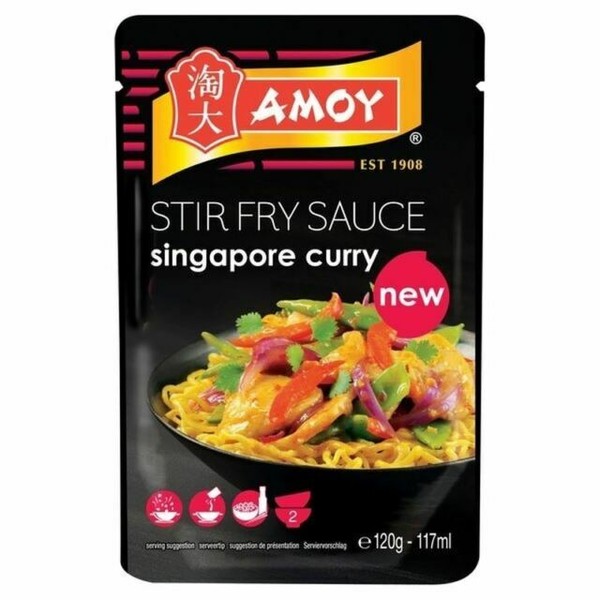 Amoy Singapore Curry Stir Fry Sauce 120g for sale online eBay