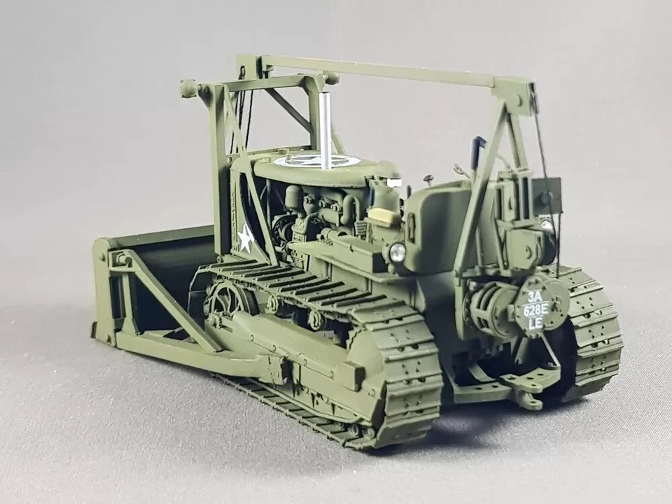 Topadora de resina 1/50 Caterpillar D7 Segunda Guerra Mundial con hoja LeTourneau WEK7 - hecha a medida Foto 4 de 4