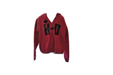 Chaqueta con capucha para niña de Harley Davison talla pequeña rosa en color