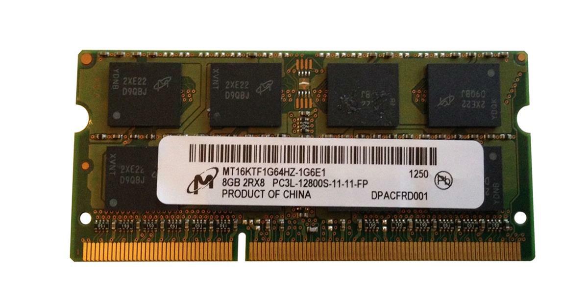 MICRON MT16KTF1G64HZ-1G6E1 8GB PC3-12800 DDR3-1600MHz MEMORY