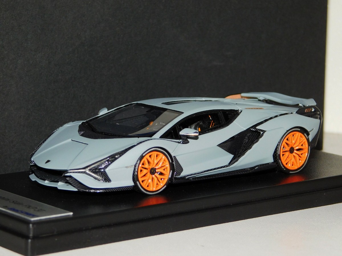 LAMBORGHINI SIAN FKP 37 GRIGIO EGOISTA MATT LOOKSMART LS507E 1/43