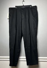 Dockers Men's Signature Lux Cotton Relaxed Fit Stretch Khaki Brown Pants 40x29