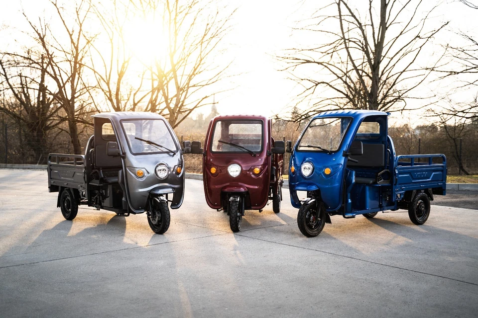 VT5+ PRO Elektro-Lastendreirad 3500W | 72V 45Ah | 45 km/h | 48 km Reichweite - Bild 2 von 4