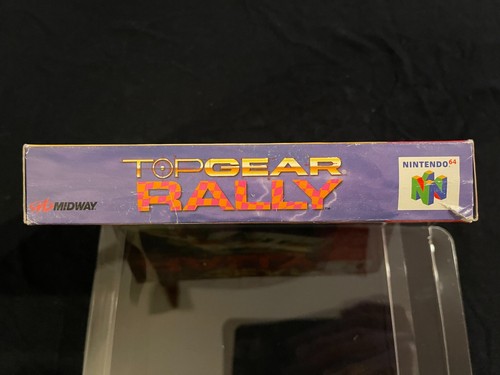 Top Gear Rally (Nintendo 64, 1997) BOX ONLY - Authentic N64 - Picture 3 of 8