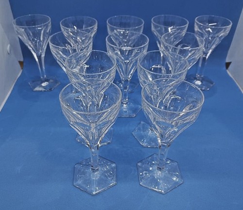 12er Set Gläser - Val Saint Lambert - Legagneux (2" Durchmesser x 4 1/2" hoch)