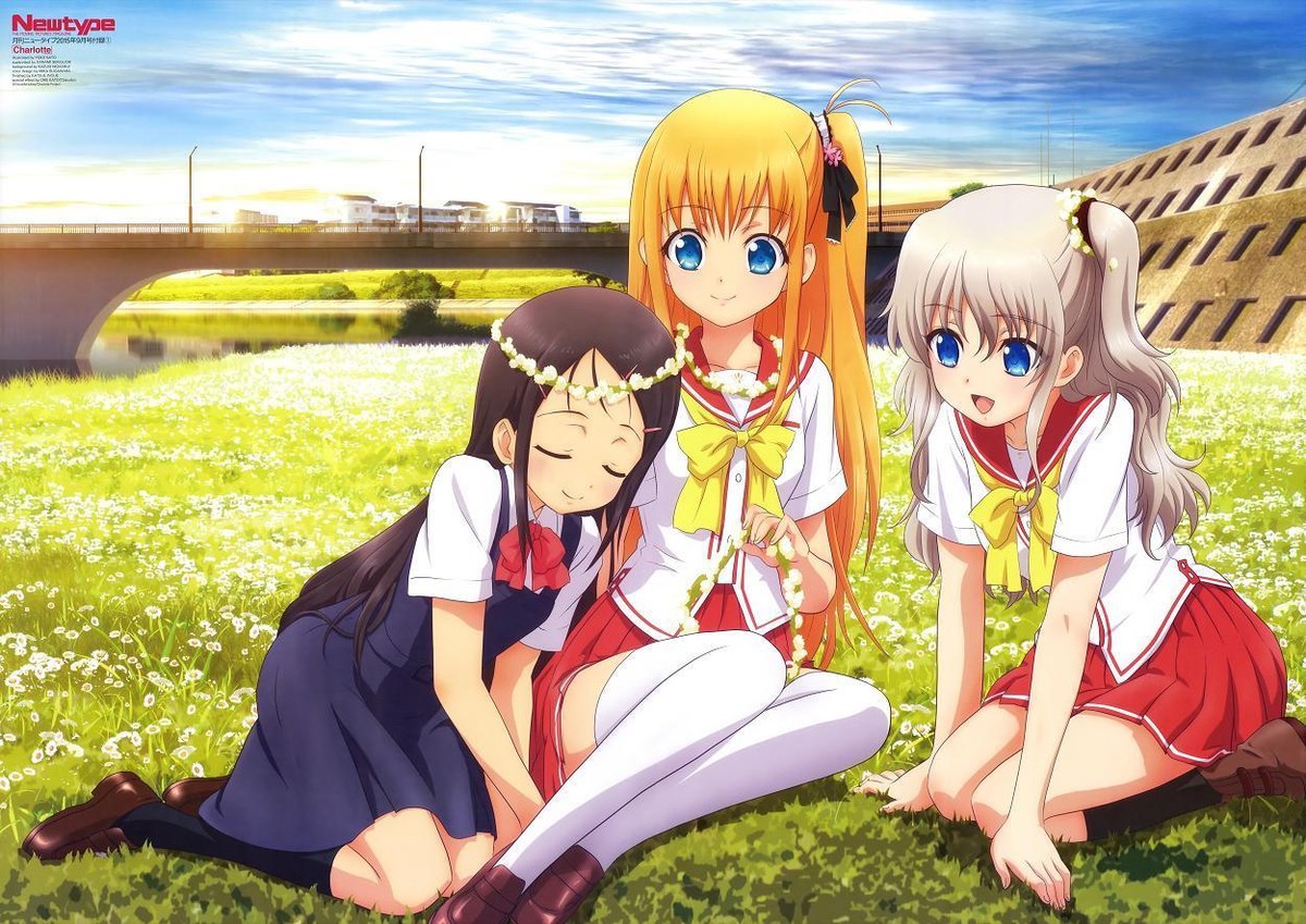 Charlotte Nao Yusa Ayumi FREE! Starting Days Official BIG Poster