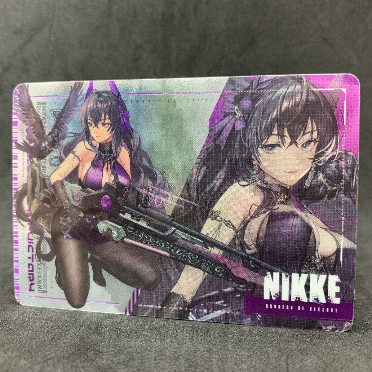 Goddess of Victory NIKKE Inherit HARRAN Metalic Pass Card