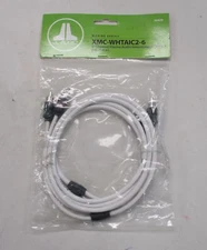 JL AUDIO 6' 2-CHANNEL MARINE AUDIO INTERCONNECT CABLE 90478 / XMC-WHTAIC2-6 BOAT