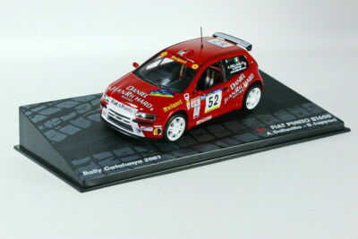 ミニカー Racing43 1/43 Fiat Punto Kit Car 2001 Nice 1/43 Fiat Punto S1600 Rally Catalunya Dallavilla