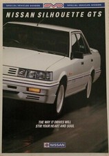 Nissan Skyline R31 Silhouette GTS SVD Original Sales Brochure