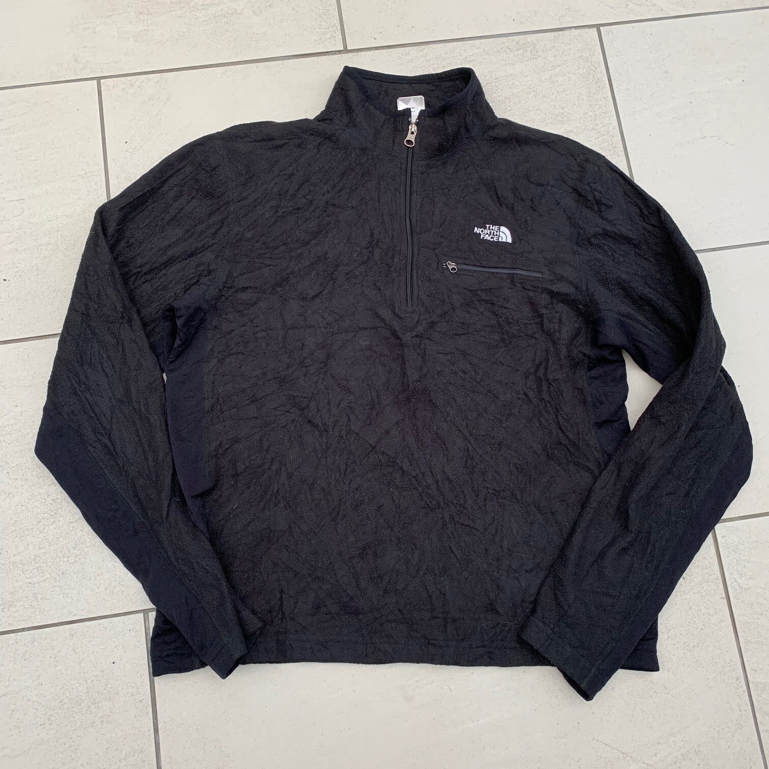 Men's North Face Black Polartec 100 