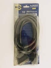 Belkin Parallel Printer Cable DB25 Male 36 Centronics Bidirectional F2A032-10 Ft