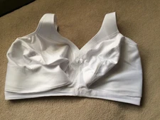 Glamorise 42J White Magic Lift Active Support Soft Cup Bra Style 1005 NWOT