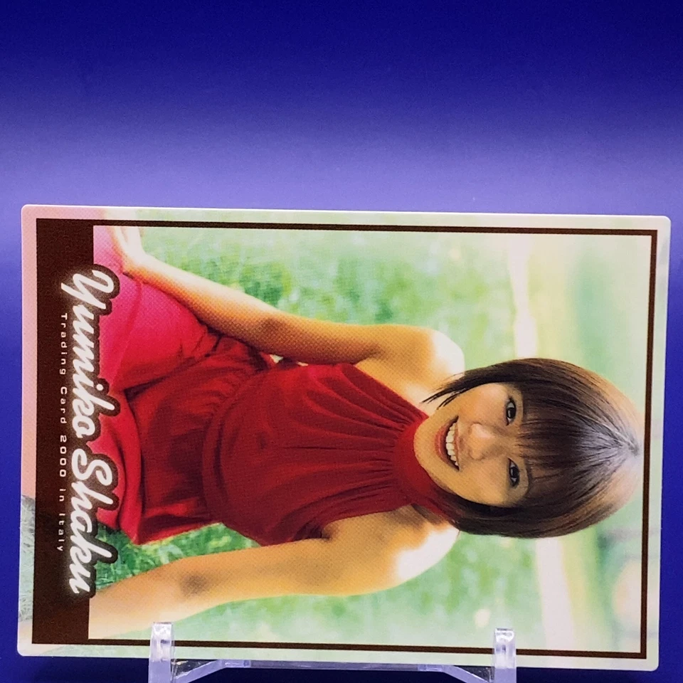 Yumiko Shaku Japanese Gravure Idol Trading Card No.56 Made In Japan F/S - Image 2 of 4