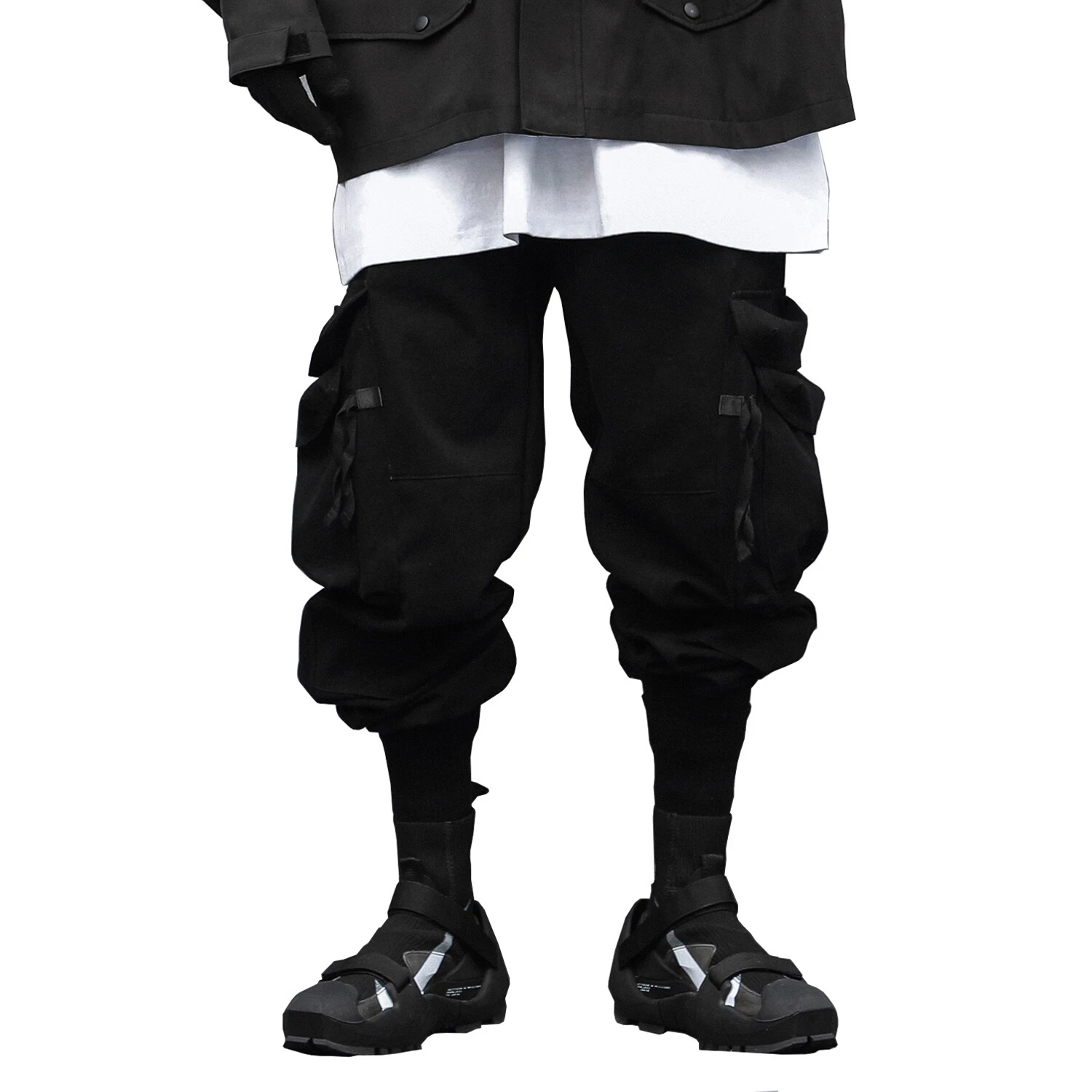 Niepce Men's Industrial Movement Cargo Joggers Streetwear Climber Pants