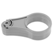 6 Pcs Plastic Foldable Coffee Cup Carrier Rotating Drink Holder For Beverage