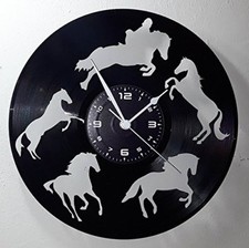 OROLOGIO DA PARETE - Viaggio Trekking Animali - CAVALLO CAVALLI