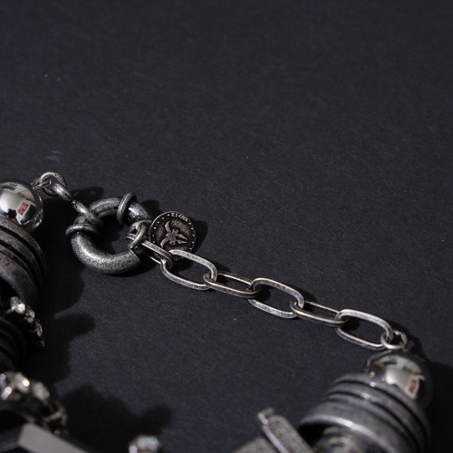 ALL SAINTS WOMENS BRACELET BANGLE CUFF INDUSTRIAL VINTAGE BOHEMIAN RARE STUNNING - Picture 7 of 19