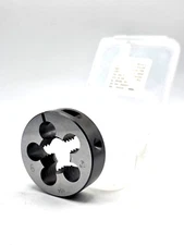 Cle-Line C65339 Carbon Steel Round Adjustable Die, 7/8-9 UNC