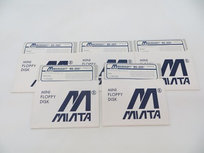 5.25'' Floppy Disk MICROSOFT MS-DOS Version 4.01 Mintek Computer International