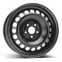 "Stahl Felge FüR Audi A1 6,0J15\" 5X100 29 57,10 Alcar 7415 Black"