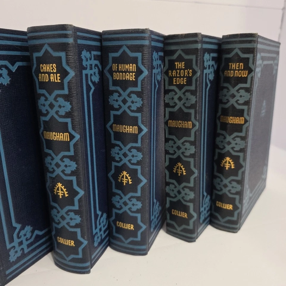 W. SOMERSET MAUGHAM 1932 8 Volume Collectors Decorative Hardcover Set PF Collier - Image 2 of 4