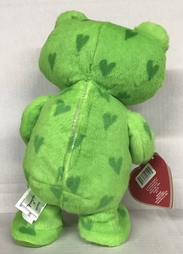 HEARTS A HOPPIN' ~ FROG ~ 11" ~ Hallmark Plush ~ Sound & Motion ~ NWT - Imagen 2 de 3