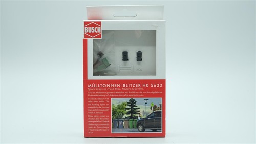 Busch H0 5633 cubo de basura flash | Zustand: Gebraucht