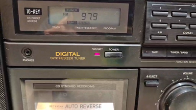 EVERYTHING WORKS! Vintage Panasonic RX-DS620 Boom Box | eBay