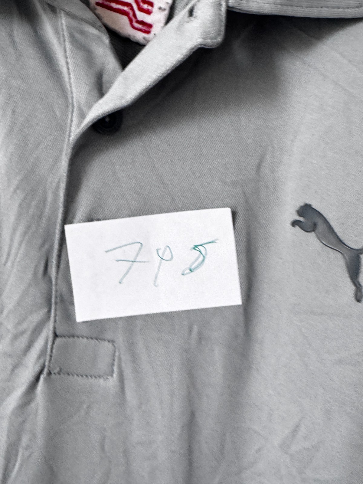 Puma Golf "Eynesbury Golf" Men's Performance Polo Shirt - Gray, Size XL image 10