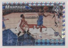 2019-20 Panini Mosaic Montage Silver Mosaic Prizm Chris Paul #19 fm0