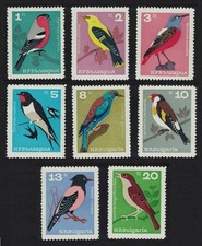 Bulgaria Song Birds 8v 1965 MNH SG#1517-1524 MI#1529-1536