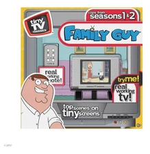 New Tiny TV Classics Exclusive Family Guy Seasons 1 & 2 Edition Free Shipping
