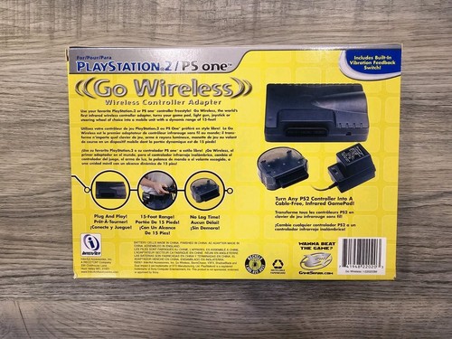 InterAct Go Wireless PlayStation 2 Playstation 1 Wireless Controller Adapter - Picture 11 of 15