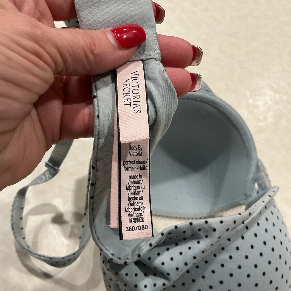 Sujetador de lunares Victoria's Secret para mujer forma perfecta 36D Foto 2 de 2