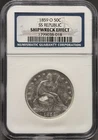 1859 O Seated Liberty Half Dollar NGC Shipwreck Effect, SS REPUBLIC