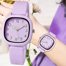 Fashion Women Quartz Girls Gift Watch Ladies Casual Silicone Zegarek Damski 2025
